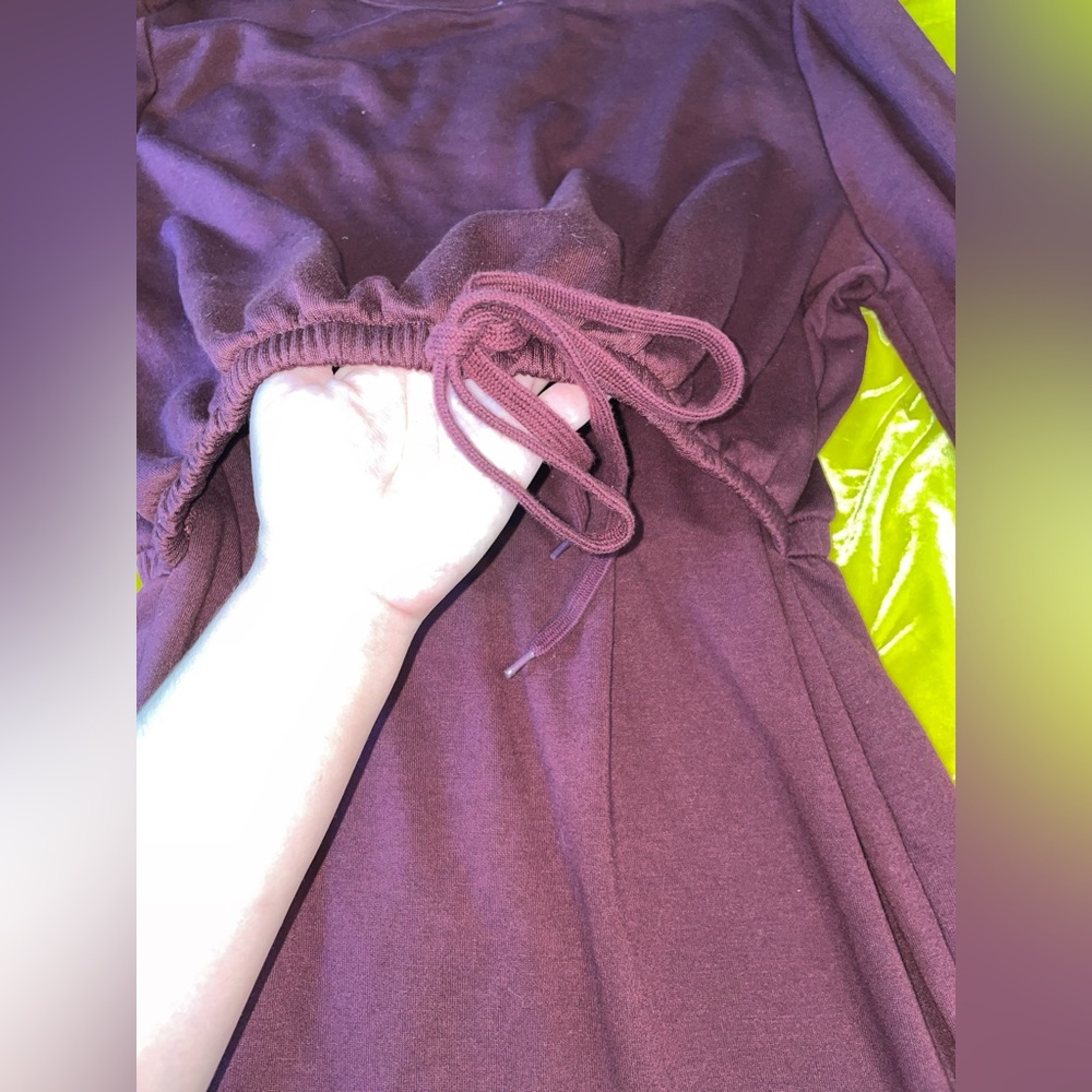 H&M Maroonish Purple Nursing Dress Sz. M